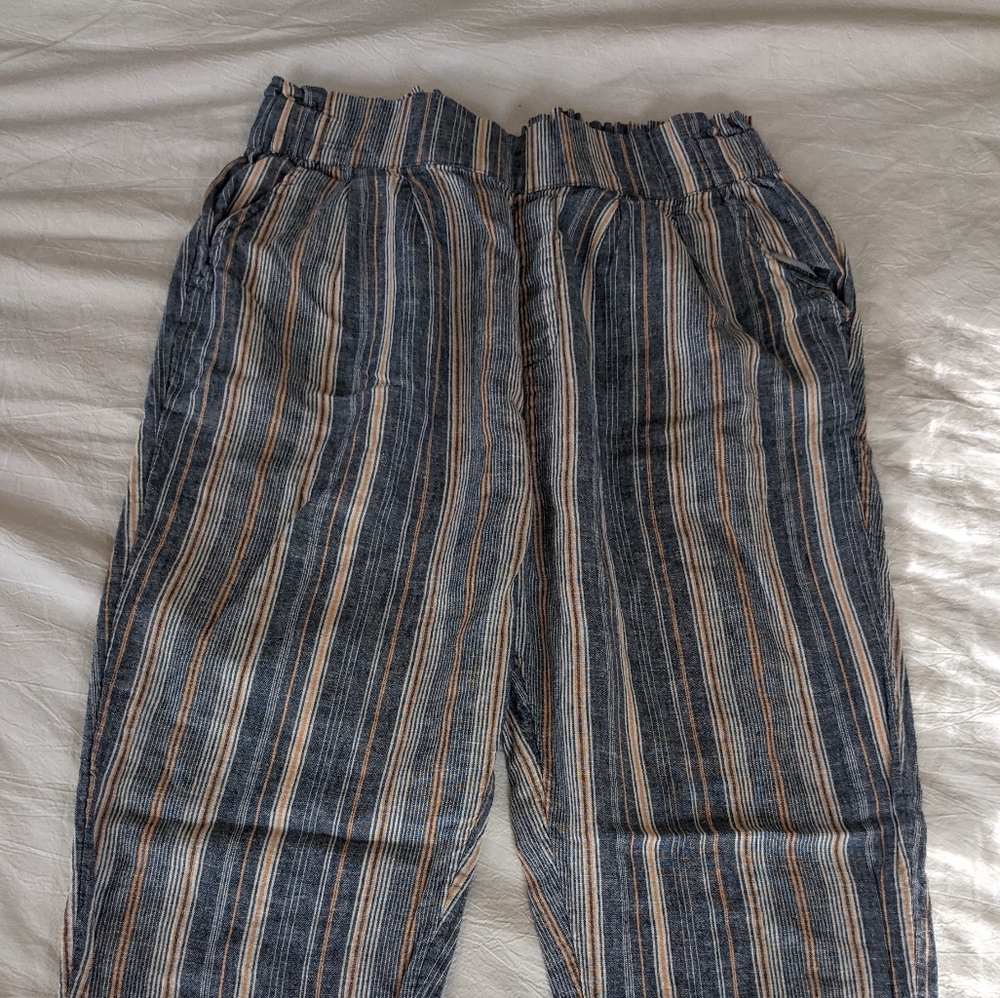 Striped Flowy Pants